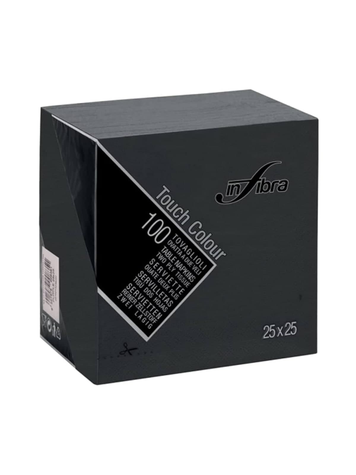 Tovagliolo 24x24 Neri